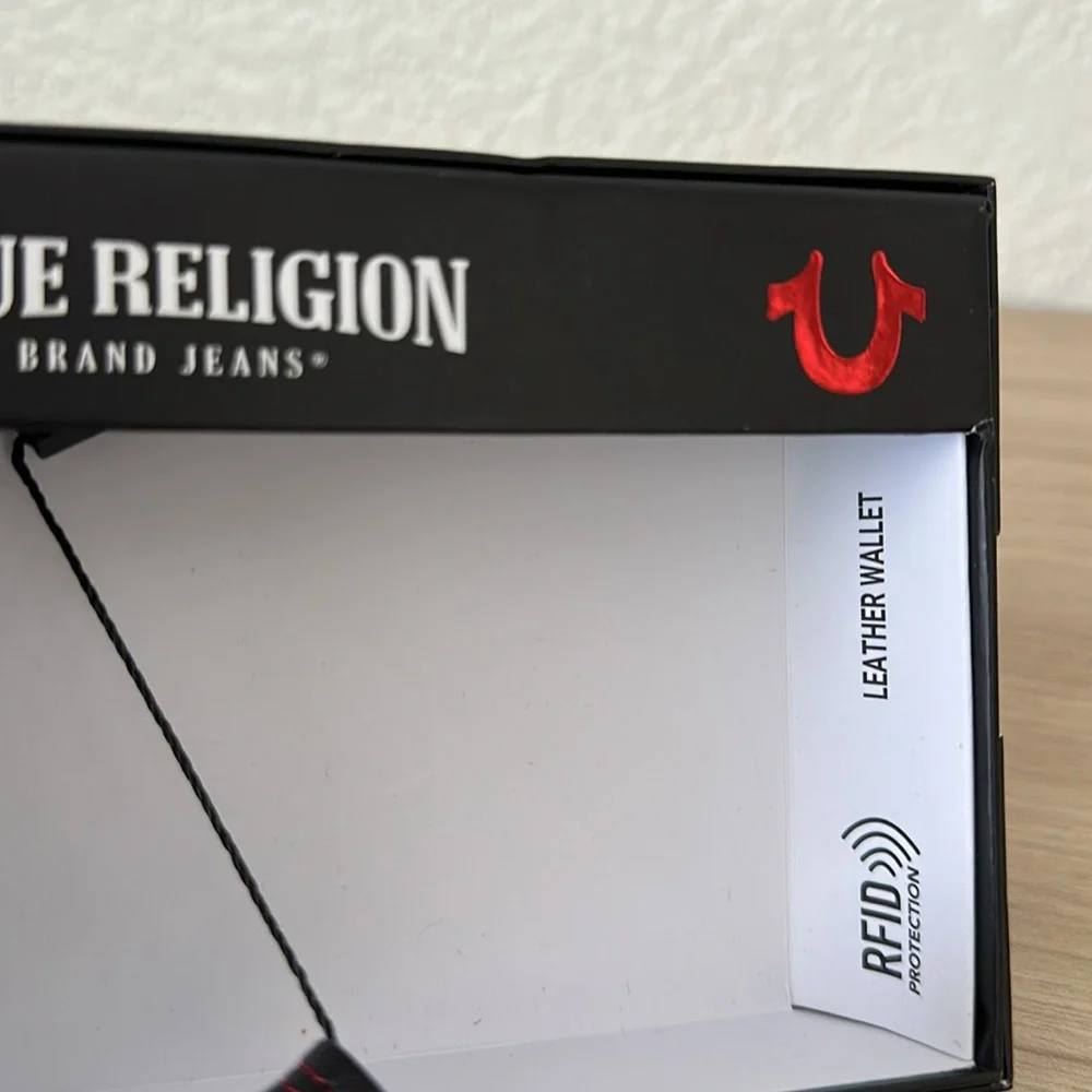 True Religion leather wallet